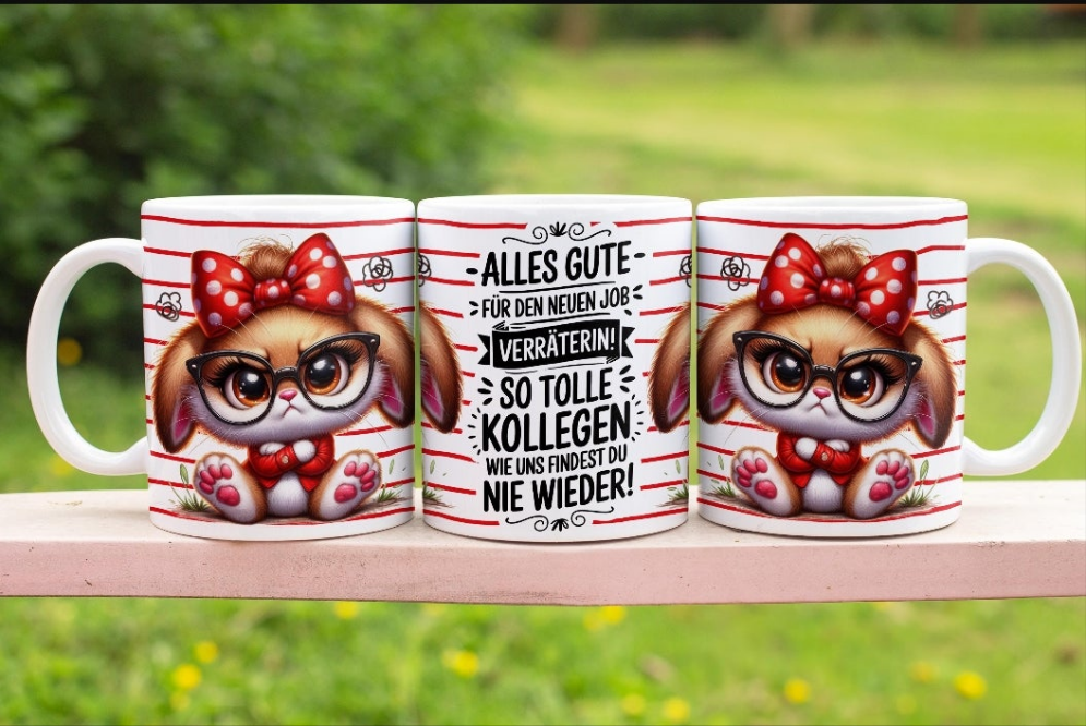 Lustige Abschiedstasse für Kolleginnen – 15 oz | Geschenk zum Jobwechsel