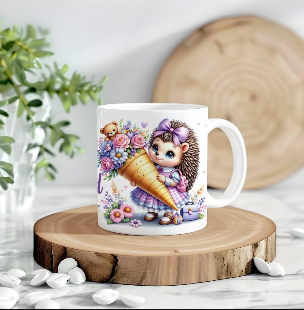 Tasse zur Einschulung – „Hurra! Ich bin ein Schulkind“ | 15 oz | Geschenk zum Schulanfang