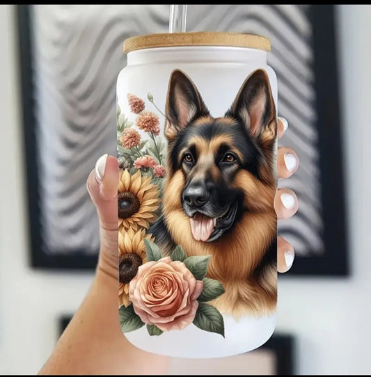 Glas Trinkbecher