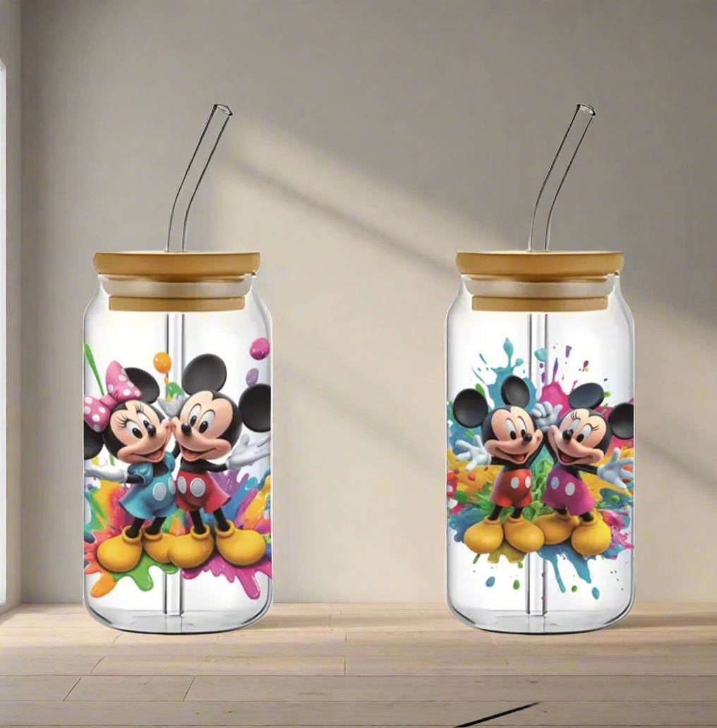Glas Trinkbecher