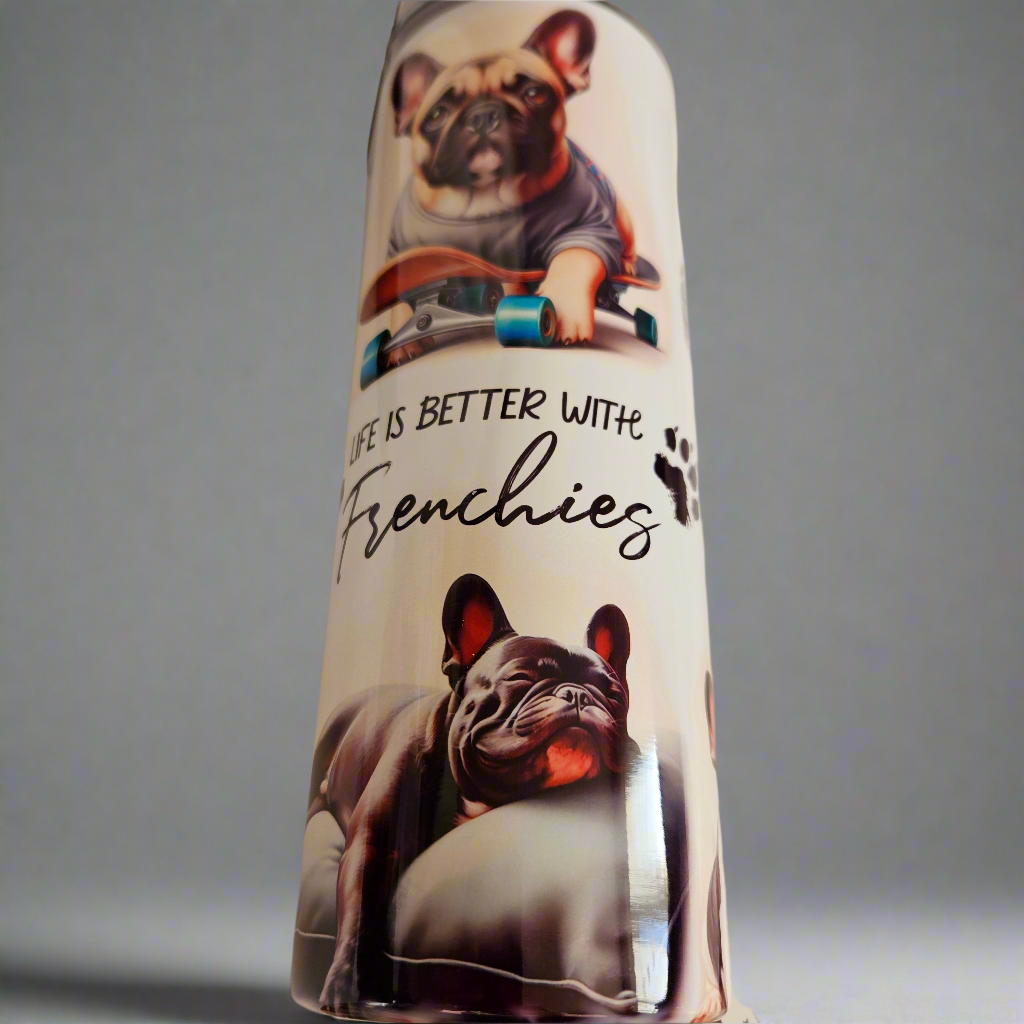 Tumblers 20 Oz French Bulldoge