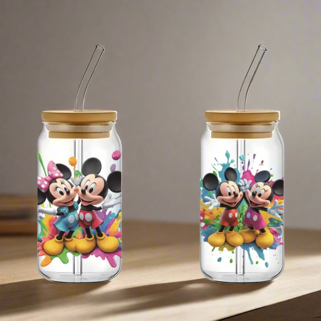 Glas Trinkbecher
