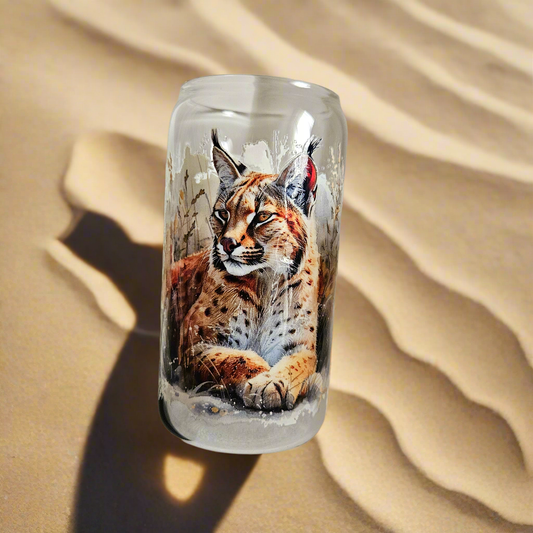 Glas Trinkbecher