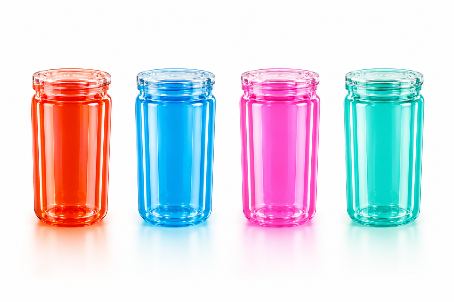 🌟 Snow Globe Becher "Glow in the Dark" – Doppelwandig & personalisierbar