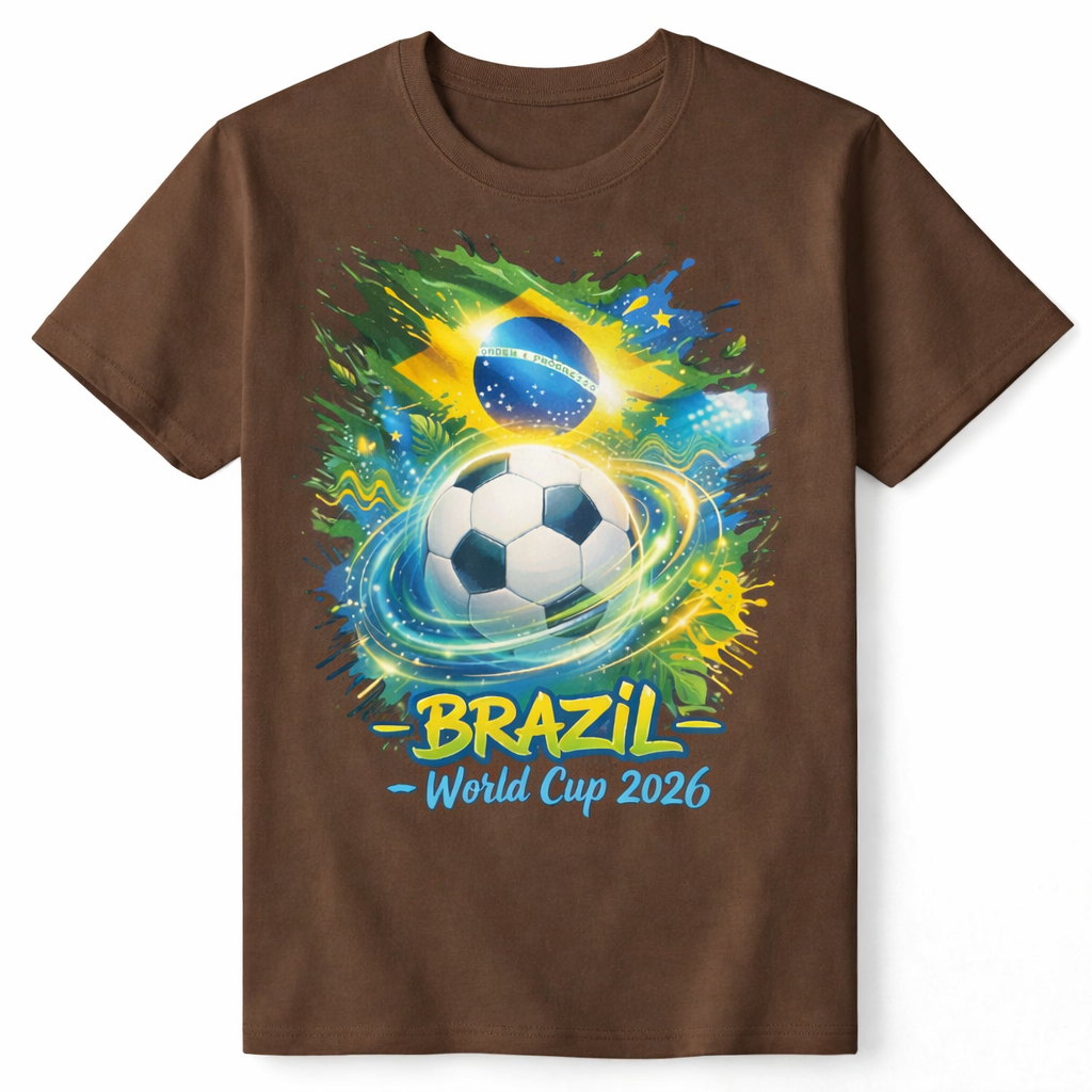 🏆 WM 2026 T-Shirt – Brasilien