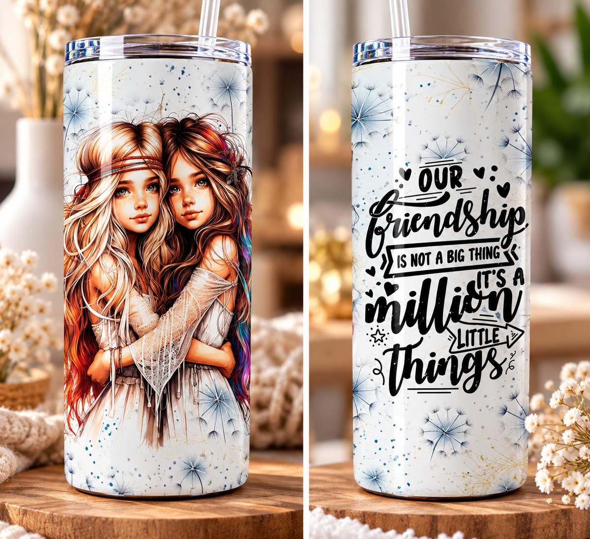 💕 Thermobecher «Beste Freundinnen» – 599 ml
