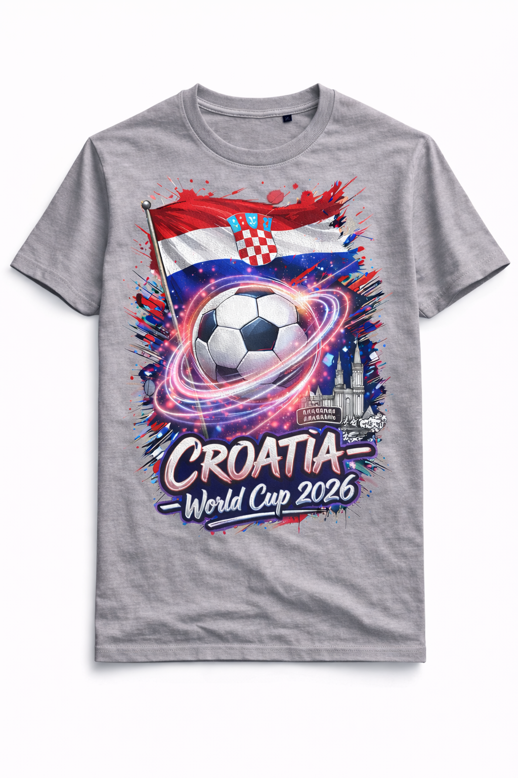 WM 2026 T-Shirt – Kroatien