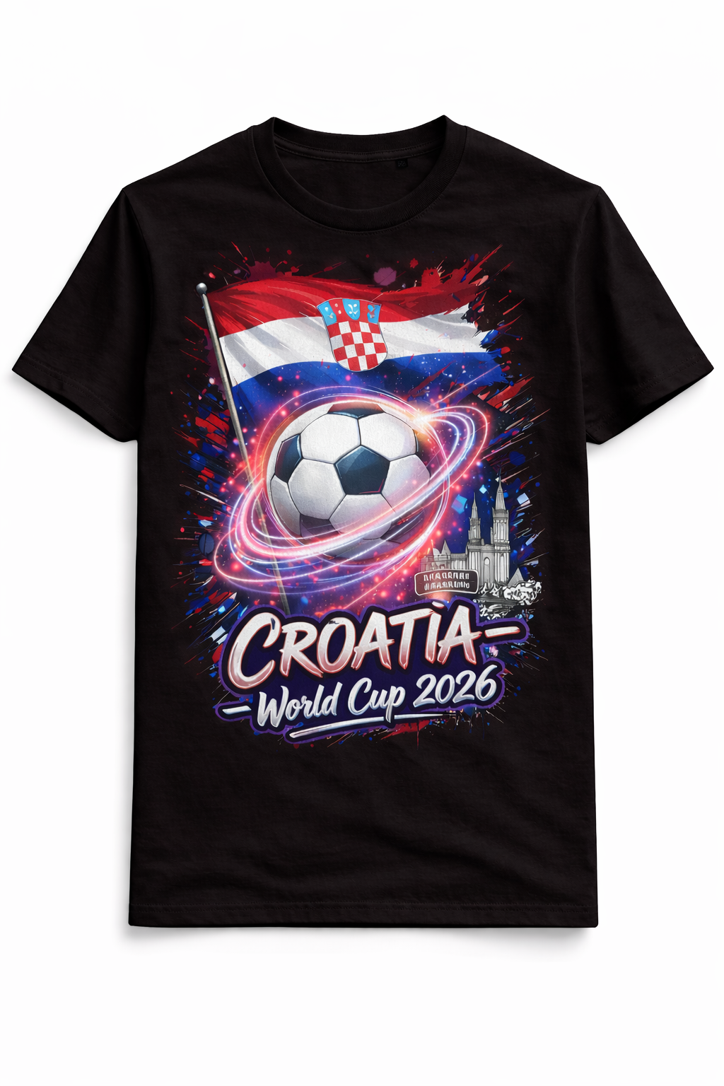 WM 2026 T-Shirt – Kroatien