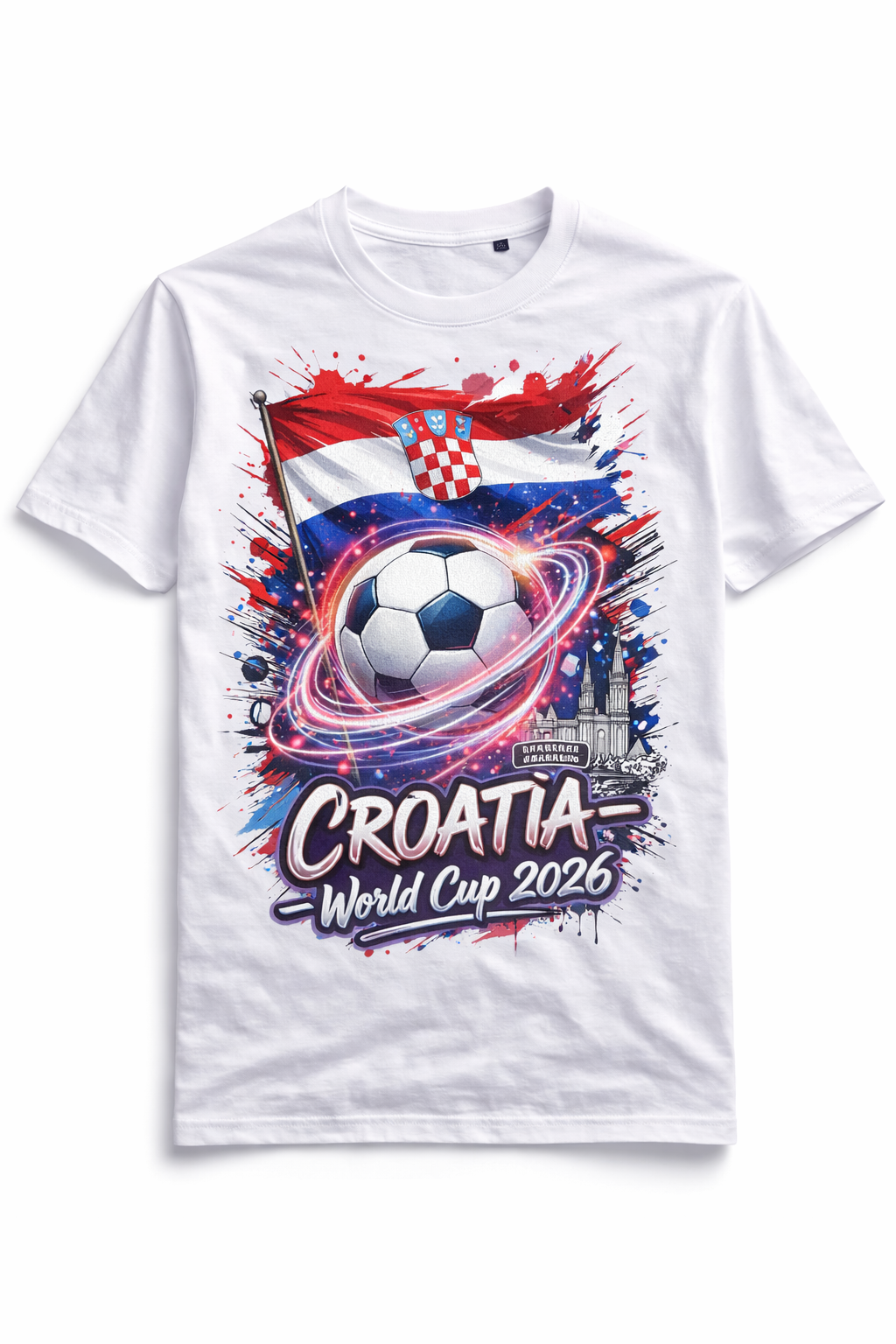 WM 2026 T-Shirt – Kroatien