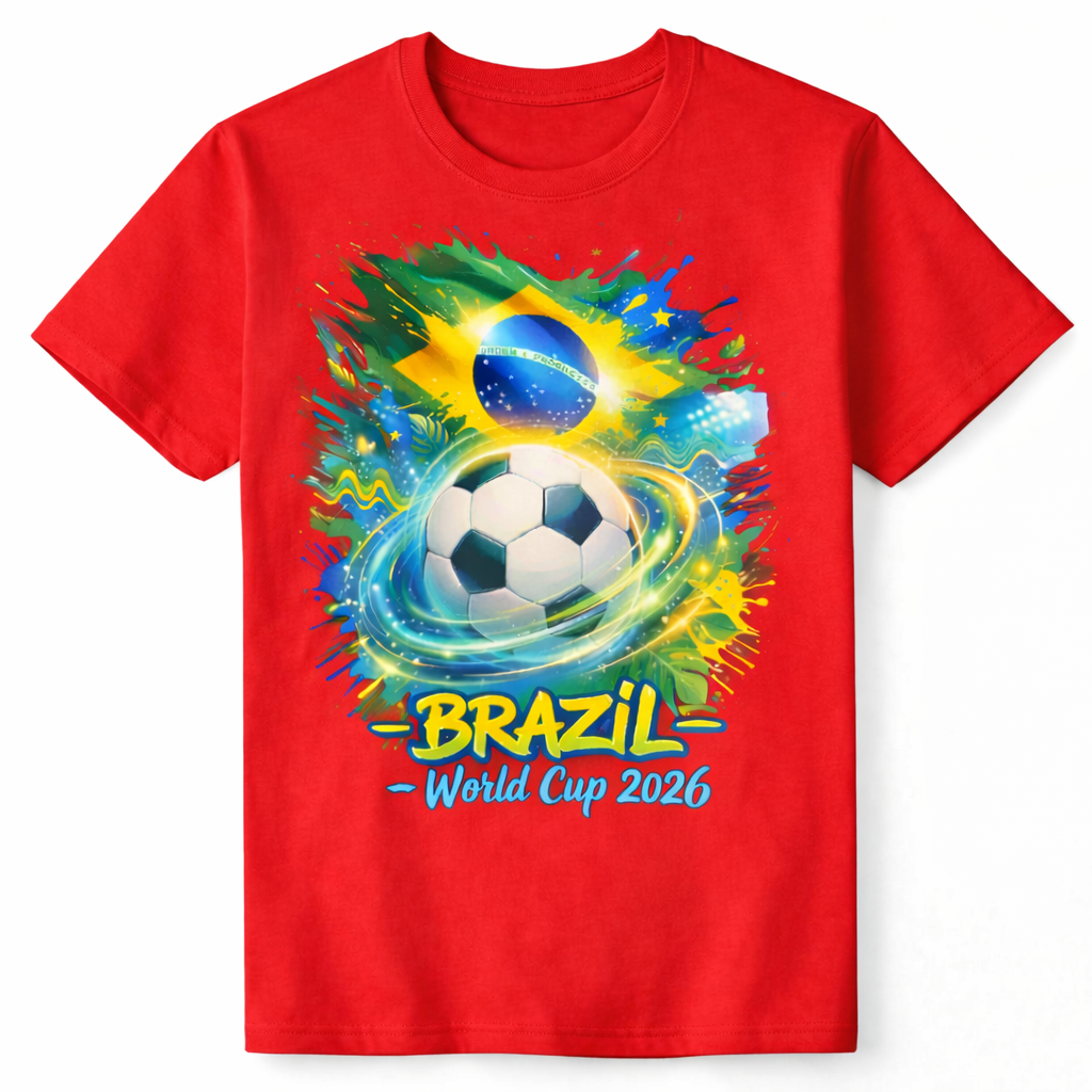 🏆 WM 2026 T-Shirt – Brasilien