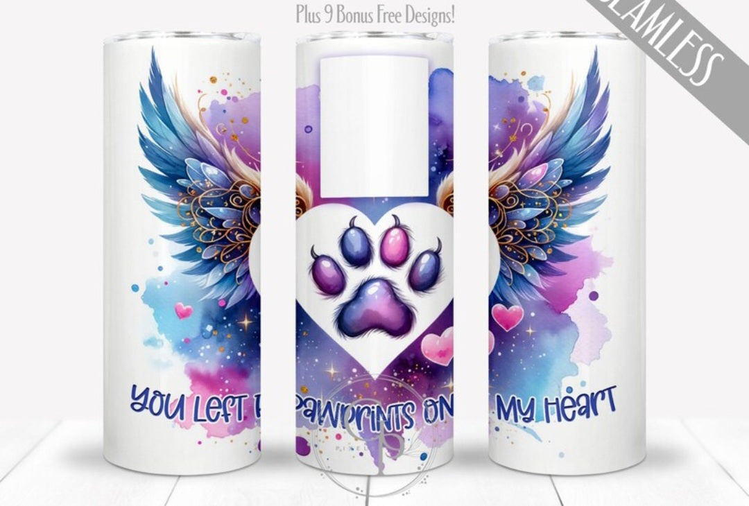 🐾💜 Personalisierter Thermosbecher – 599 ml
