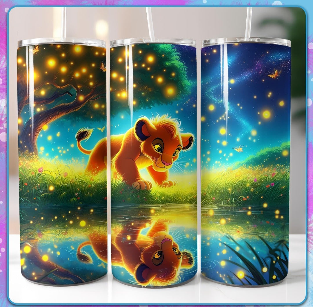 Magischer Löwen-Tumbler – 20 oz 🦁✨