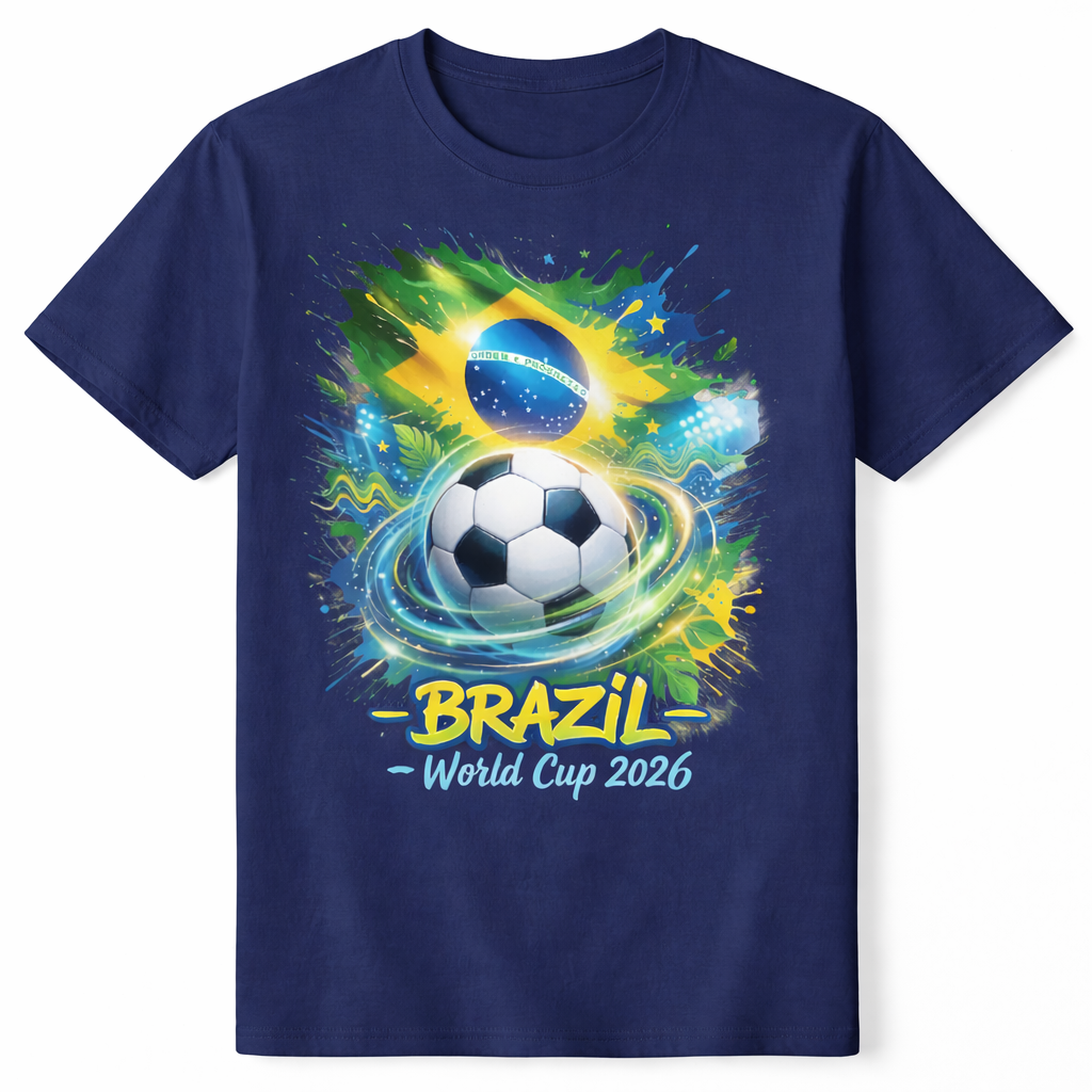 🏆 WM 2026 T-Shirt – Brasilien