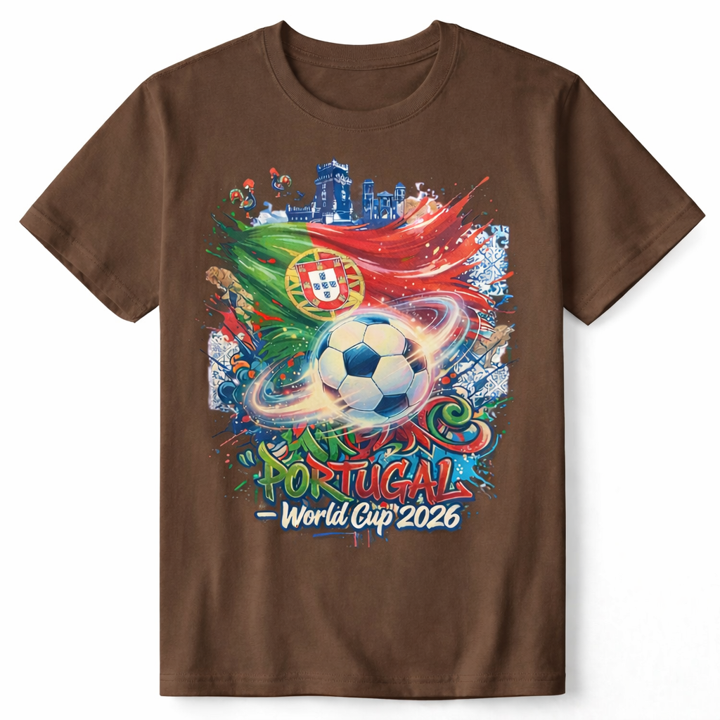 🏆 WM 2026 T-Shirt – Portugal