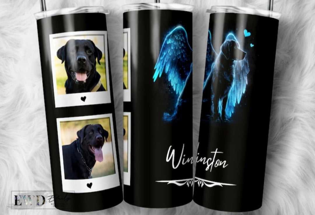 🐾 Personalisierter Edelstahl-Thermosbecher – 599 ml ❤️
