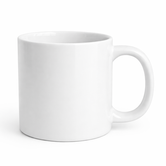 Personalisierte Keramiktasse – Weiß 450 ml