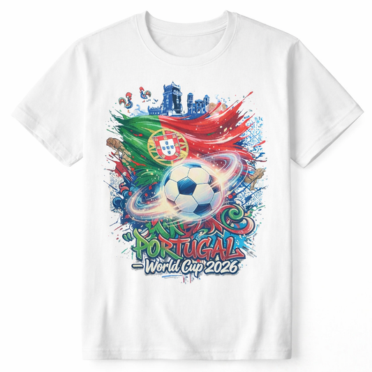 🏆 WM 2026 T-Shirt – Portugal